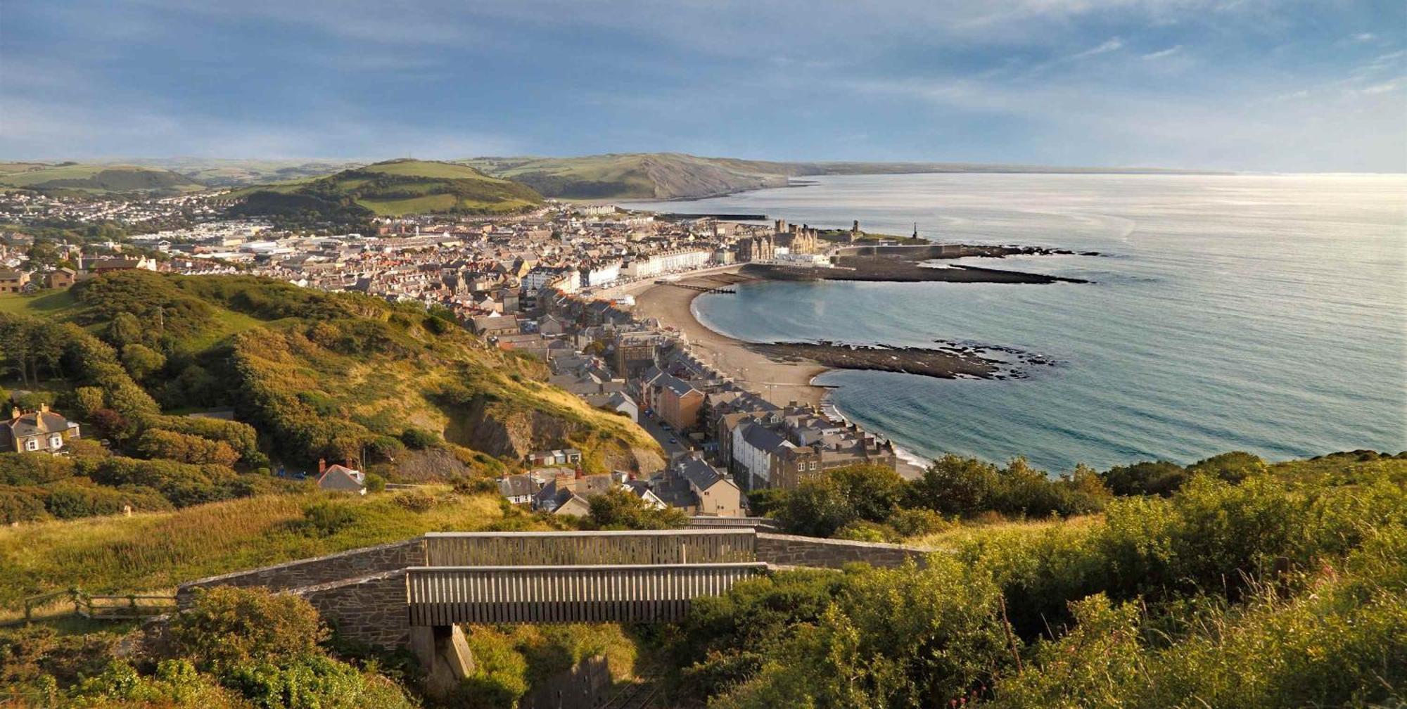 Spacious Luxury Escape With Sea Views And Pet Friendly At Clarach Bay Aberystwyth Exterior photo